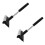 4Pcs Black Home Squeegee Glass Cleaning Tool with Comfortable Grip 11