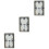 3 Count Dashboard Mini Clock Adhesive Tiny Analog Car Trigger The 4