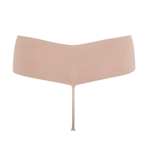 (M, Nude) Silky Dance Mens Thong Style Dance Briefs 1