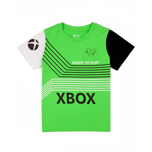 Xbox (7-8 Years, Green/Black/White) Xbox Boys Short Pyjama Set 2
