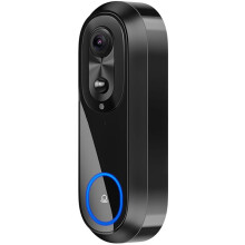 Sonnette Vidéo WiFi 5G/2,4G avec Caméra Interphone Intelligente 1080p, Étanche IP65 et Batterie 7000 MAh
