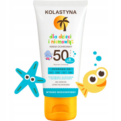 KOLASTYNA Solkräm för barn och spädbarn SPF 50, 75 ml