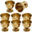 Stainless Steel Egg Cups, Gold Egg Holder Set of 16 for Hard Soft Boiled Eggs Kitchen Tool 8