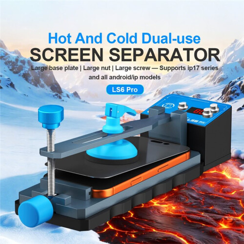 Heated Screen Separator Adjustable Temperature for Mobile Phone Screens Back Covers Disassembly Repair Tool EU Plug