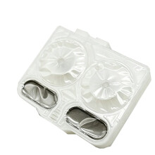 1 Set Double Plug Negative Pressure Ink Damper with for 4720 I3200 Ink Dumper Filter for Inkjet Printer