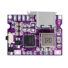 Módulo Convertidor Elevador USB Tipo C de 5 V y 3,1 A, IP5310, Accesorio para Batería Externa Móvil con Interruptor e Indicador LED A+C
