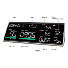 Multi-Function Air Quality Monitor 9 in One PM2.5/PM10/PM1.0 TVOC CO2 Temperature Humidity Gas Analyzer B