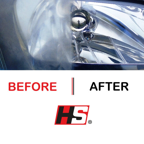 HS Headlight Restoration Kit, Complete set for Polishing Dull Headlights 1