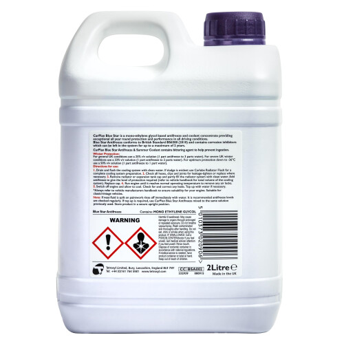 CarPlan CarPlan Blue Star Antifreeze & Coolant, 2 L 1