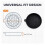 2 Pcs Waterproof Car Cup Holder Coasters 2