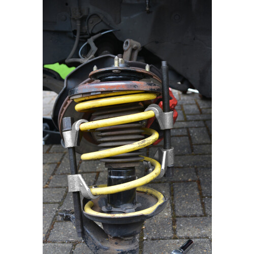 Hilka Hilka 12700055 Coil Spring Compressor, Silver 1