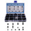 320 Pcs Straight-Through Hollow Plastic Isolation Column Straight-Through Column Sleeve Insulating Column Set 1