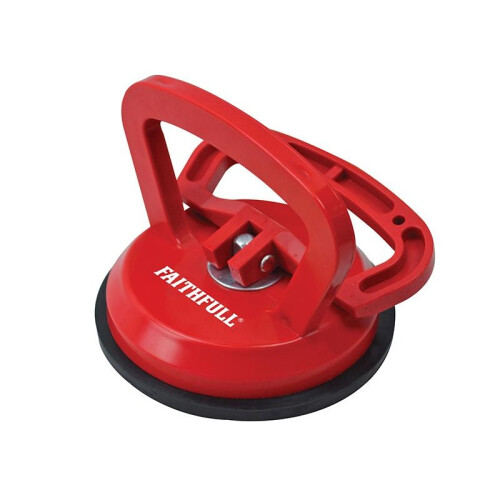 Faithfull Faithfull Single Pad Suction Lifter 120mm Pad 1