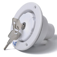 Capuchon de Remplissage D'Eau Gravity Fresh Water Lnlet pour Réservoirs de Camping-Car, Caravane, Remorque de Voiture, Motorhomes, Pièces de