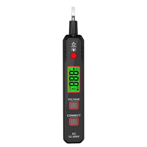 1pc Electrical Test Pen 12-300V Multi Functional Broken Wire Digital Display Electrical Induction Test