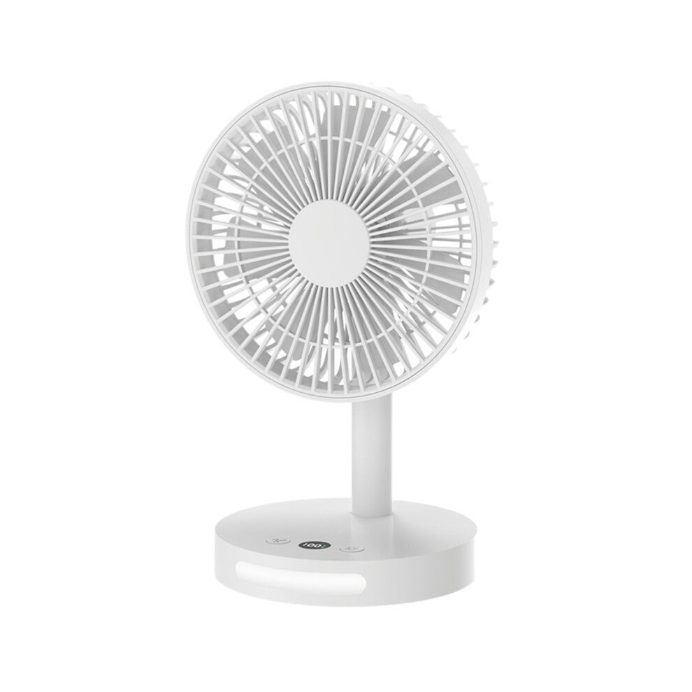Oscillating Desktop Fan With 5 Gear Wind Speeds, Usb Rechargeable, 4000Mah 4711063533652