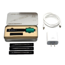 AIFEN A11 Stazione di Saldatura Portatile, Penna Saldante Elettrica, Riscaldamento Veloce In 2S, Ricaricabile USB per Riparazioni Elettroniche, Spina