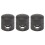 3 Pack Ceiling Hooks for Ceiling Hanging Lights, Pendant Light Hook for Ceiling Lamp, Ceiling Hooks, DIY Lamp Black 1
