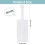 Psyqtsuary Hvlp Filter 40 Pcs Paint Filter Disposable Paint Strainer Gravity Spray Filter Universal Size Paint Filter Strainer Fine Mesh Suitable for 3