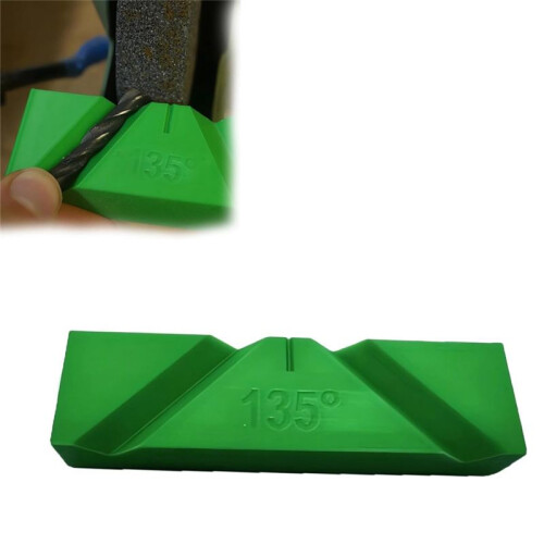 Drill Bit Sharpening Guide Jig,Angle Drill Bit Sharpener, Manual Drill Bit Grinder Tool for Bench Grinder 135 1