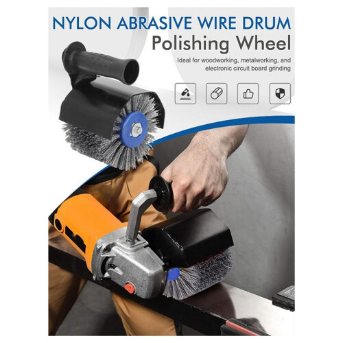 Acessório para Esmerilhadeira Angular Multifuncional M10 com Roda de Lixa, Polimento e Peças para Ferramentas Elétricas 1