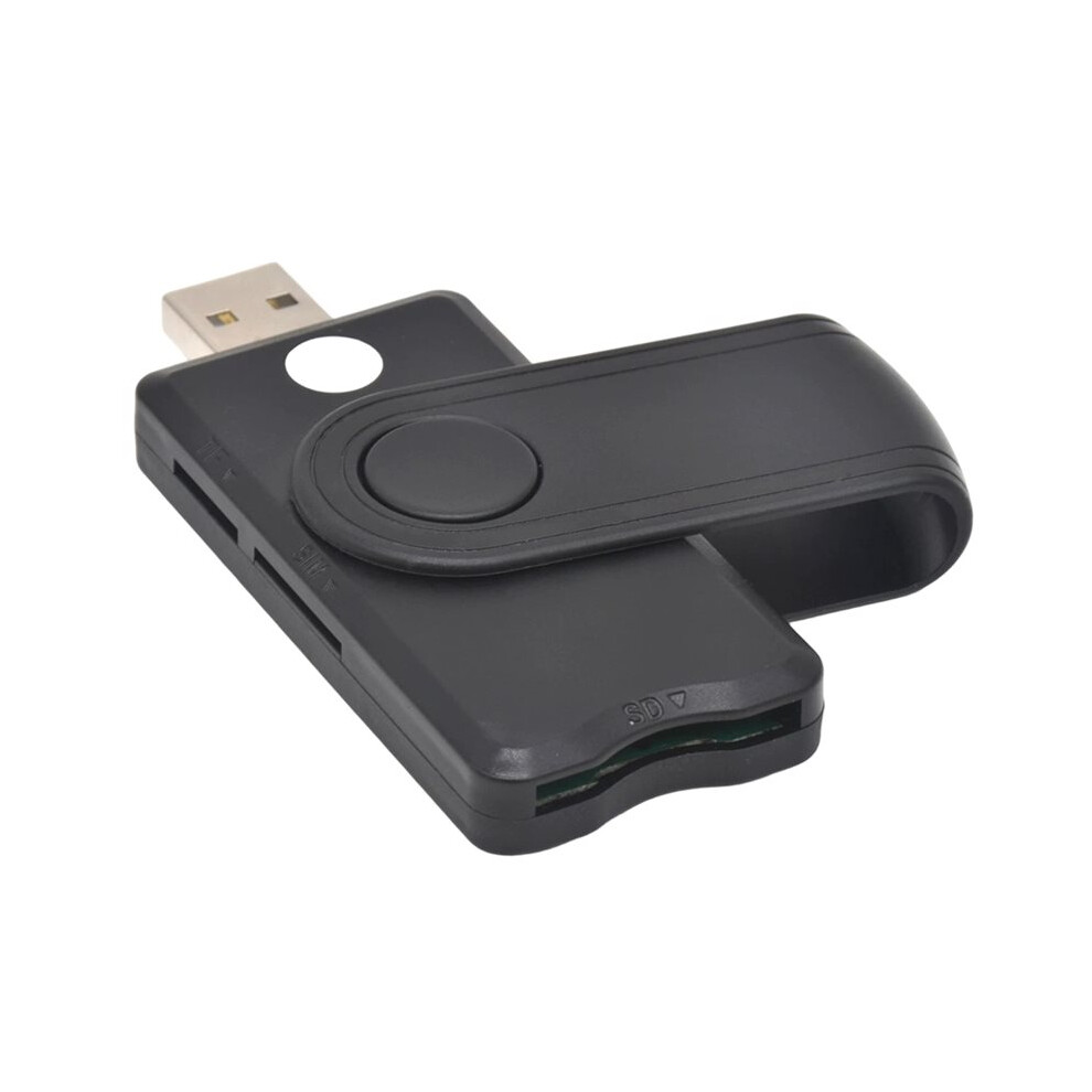 For Windows 7 8 10 Linux Os, Usb Sim Card Reader For Bank Card Ic / Id Emv Tf Mmc Card Reader Usb-Ccid Iso 7816 6031539862214