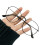(Black) Retro Blaulichtbrille Damen - Augenschutz 3