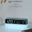 LED Digital Alarm Clock with Voice Control, Temperature Date Week Display, Adjustable Brightness Electronic Desk Clock 7
