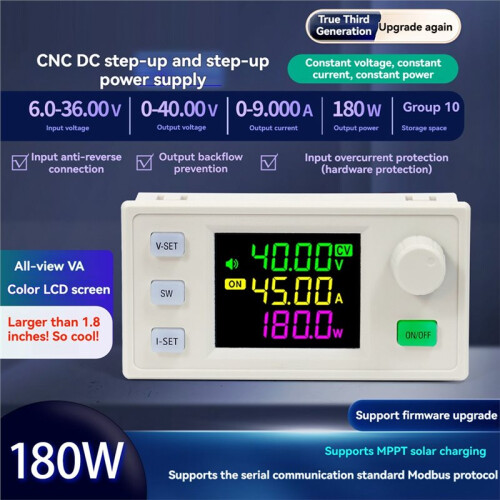 SK180X CNC  Adjustable Regulated Power Supply Constant Voltage and Constant Current Module 9A 180W 2