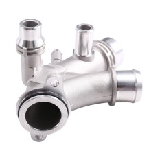 LR092129 JDE39414 LR181890 JDE41598 Aluminum Coolant Outlet Connector Tube for XF XE F-PACE