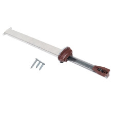 Metal Drawer Slide Replacement for Various Dressers and Nightstands, Drawer Track and Rail Kit with Metal Support Plate