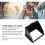 Capa Protetora Contra o  para Tela LCD de Câmera, Capa Protetora Contra o  para Tela LCD de 3,0 Polegadas para A7/A7M2/A7R2/A7M3/A9 3