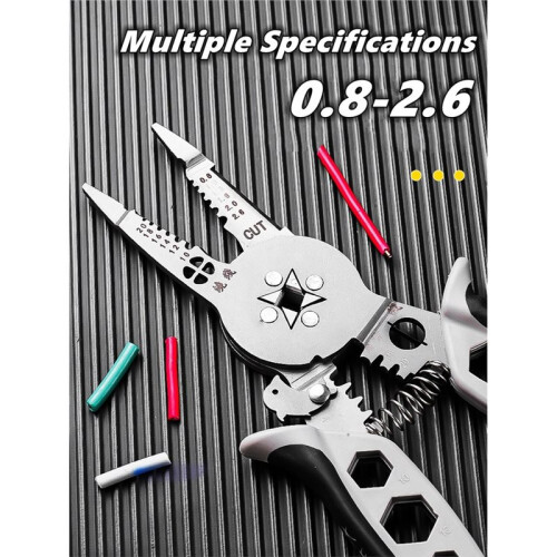Multi-Function Crimping Wire Stripper Pliers -Cutter Cable Wire Crimping Electrician Repair Tools Tool Hand Tools 2