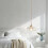 Glass Pendant Light Vintage Interior Ceiling Light Retro Modern Pendant Lights 3