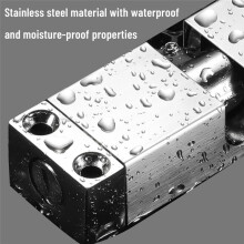 Silver Automatic Door Closer, Adjustable Spring Door Closer Doors Closers Screen Door Closer,Door Closers for Close Door