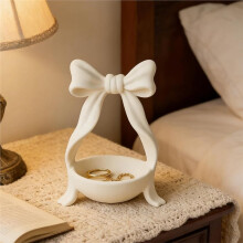Decorative Holder and Jewelry Organiser Tray Earring Necklace Display Stand for Countertop Use Multipurpose Storage Tray