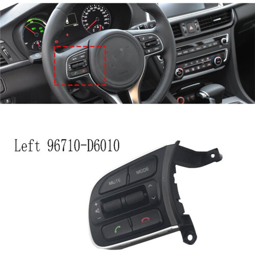 Commandes de Régulateur de Vitesse au Volant pour  Optima K5 2016-2018, Côté Gauche, Référence 96710-D6010 1