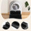 Adjustable 3 Steps Litter Box Ramp with Filter Function,Detachable Litter Trapper,Easy Clean Cat Litter Stair 1