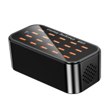 Stacja Ładowania USB 100W 20A 20-Portowa HUB Ładowarka Stojak Stacjonarny dla /dla /dla z Wtyczką EU