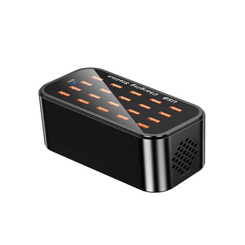 100W 20A 20-Port Usb Charging Station Charge Hub Charger Stand Desktop Chargers For // Eu Plug 4712982016066