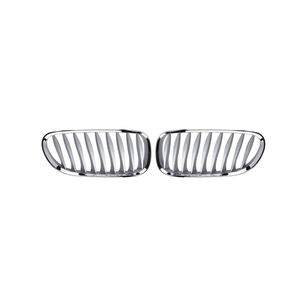 Front Fence Grill Grille Abs Chrome For- Z4 E85 E86 2003-2009 51117117757 51117117758 4711114152740