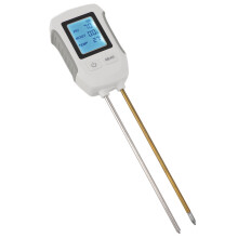 Dual-Sonden-Bodenfeuchte- und pH-Messgerät 0-90 24  6  2,5 cm