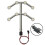 1 Pcs Universal Car  Pressure Sensor Safety Belt Warning Reminder Pad 3