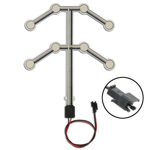 1 Pcs Universal Car  Pressure Sensor Safety Belt Warning Reminder Pad 2
