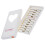 50 Pairs Makeup Natural Lower Bottom Black False Eyelashes Clear Band 3