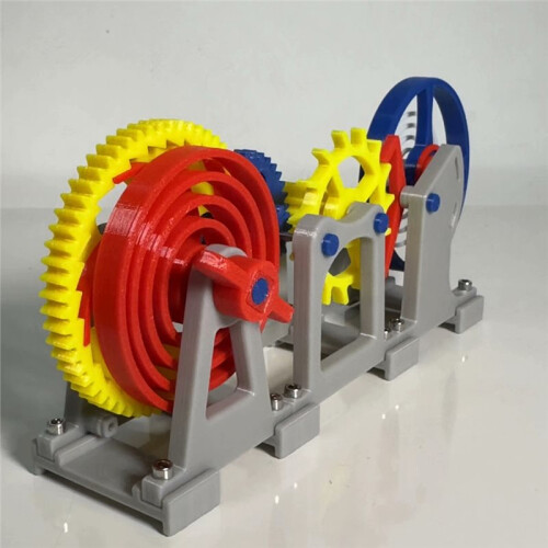 3D Printed Tourbillon Model Kit: Desktop Ornament Clock Movement Imitation 1