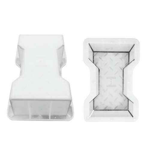 Paving Brick Mould H Shape Reusable Concrete Path Maker Mold DIY Plastic Walkway Brick Mold 1