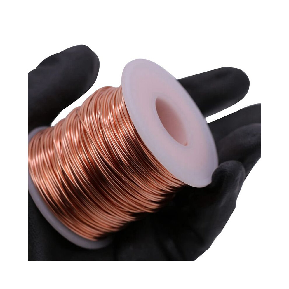 Soft Copper Wire, 16 Gauge, 126 Feet, Bare Copper Wire, Bright, 1 Pound Spool 4714192617781
