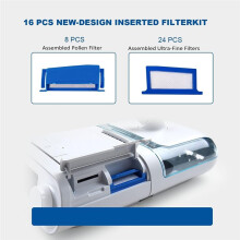CPAP-Filter für  Respironics DreamStation, Ersatz-Baumwollfilter für Schlafapnoe-Geräte, Einlassfilter, 12 Stück
