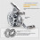 Raft Fishing Reel - Dual-Handle, High-Foot Design, Point-Release  Control, Front-Strike Style RIGHT HANDLE 4